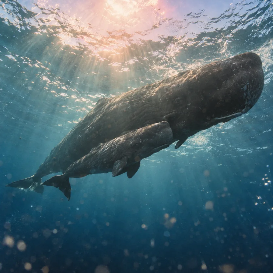Sperm whales